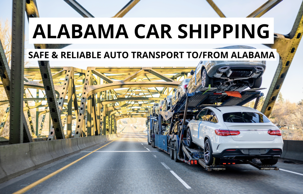alabama car shipping header image
